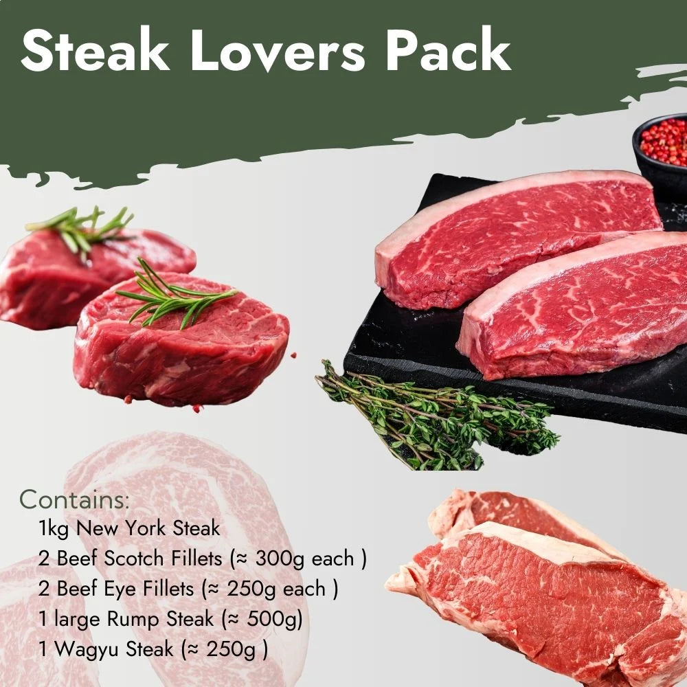 Ultimate Steak Lovers Meat Pack