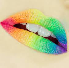 Rainbow Lipstick ~ "Incredible Rainbow Magic!```"